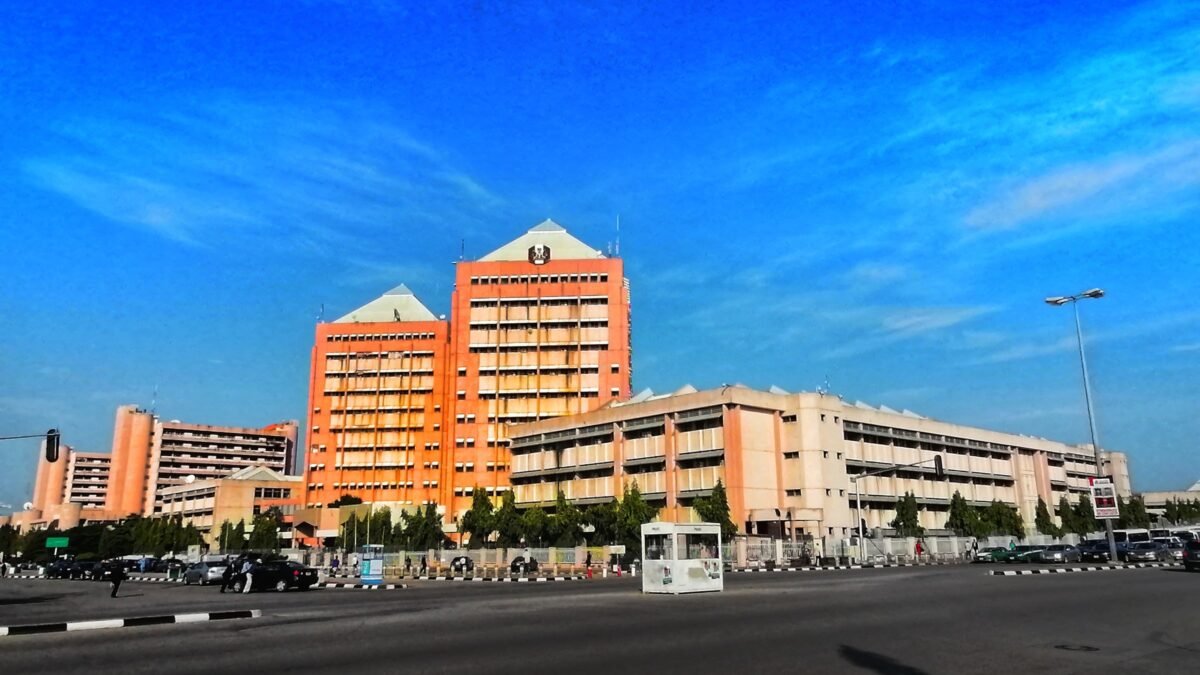 The Federal Secretariat building, Abuja, Nigeria.