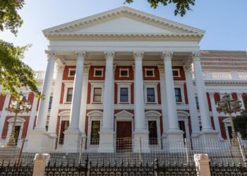 The Parliament of South Africa, Cape Town.