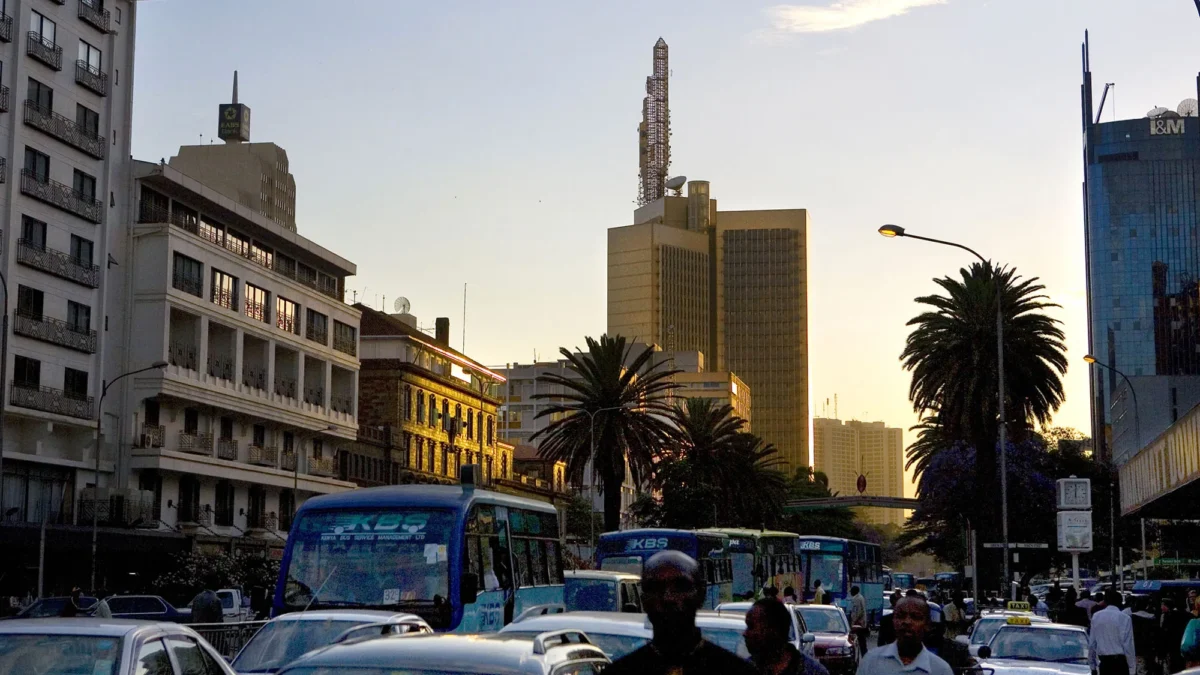 The Central Bank of Kenya Pensions Tower, Nairobi.