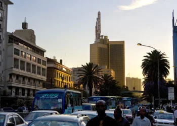 The Central Bank of Kenya Pensions Tower, Nairobi.
