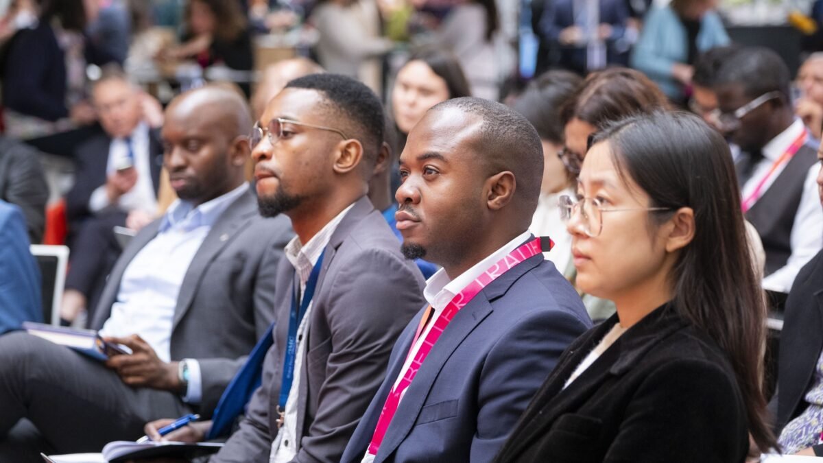 Delegates at a World Trade Organization session on digital trade in Africa.