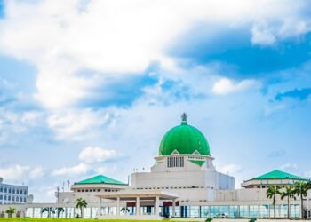 The National Assembly complex, Abuja, Nigeria.