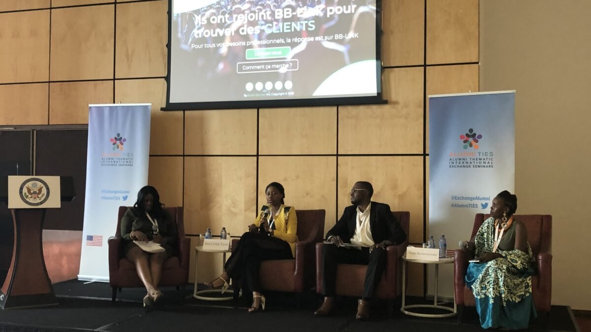 Participants at a business and technology innovation programme in Accra, Ghana.