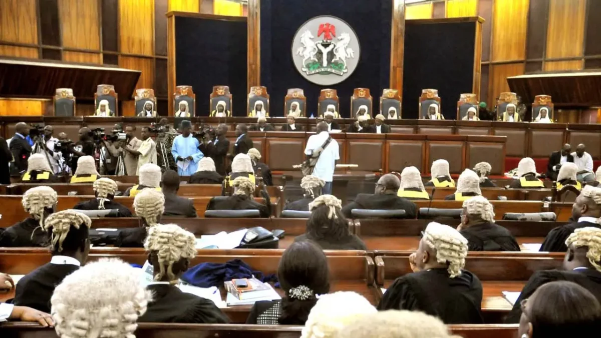 Chief justices from Nigeria at an international meeting.