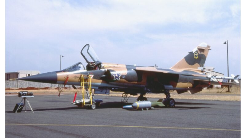 A South African Air Force Mirage F1CZ in 1979.