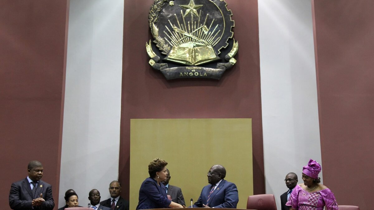 The National Assembly of Angola in session, Luanda.