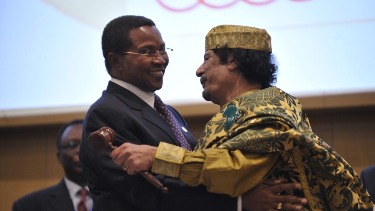 African heads of state at the 12th African Union Summit.