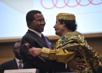 African heads of state at the 12th African Union Summit.