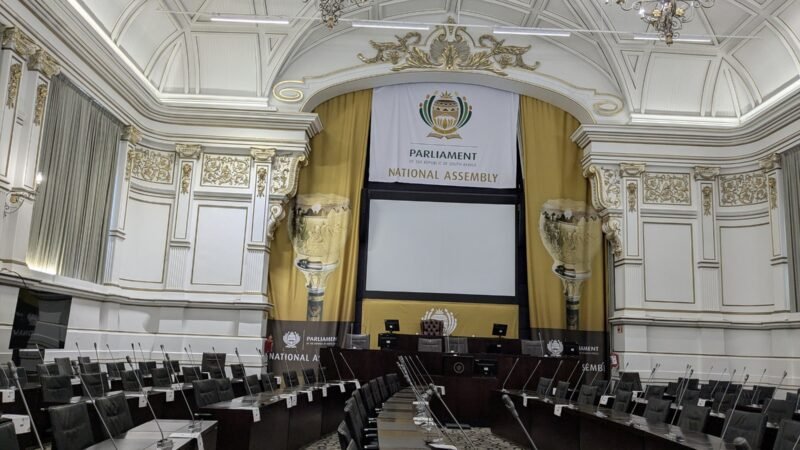 The Good Hope Chamber, Parliament of South Africa, Cape Town.