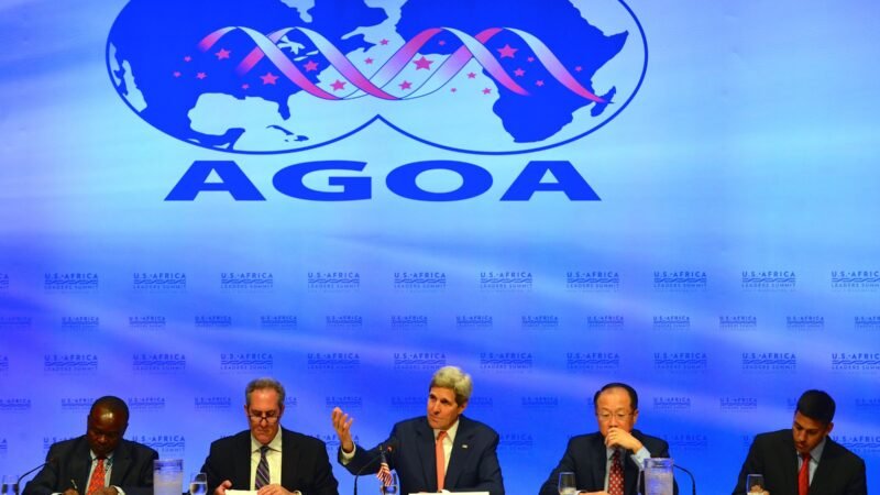 Officials at a US-Africa Leaders Summit AGOA Ministerial session.
