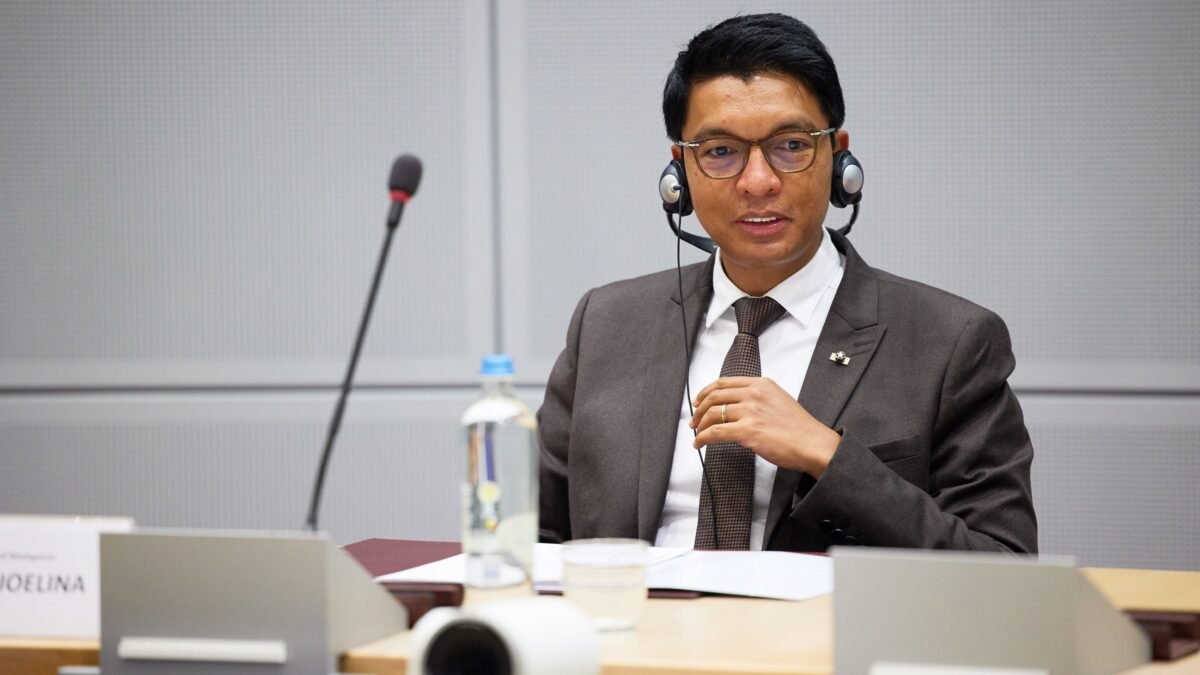 Andry Rajoelina, President of Madagascar.