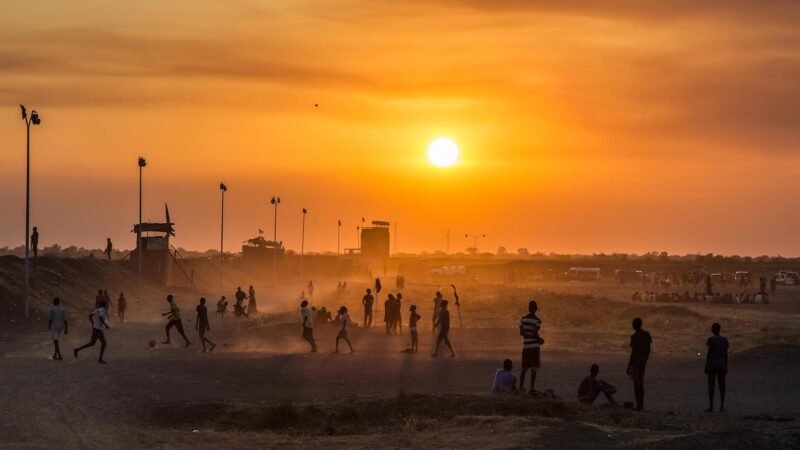 UK engineer task force personnel deployed on Operation Trenton, South Sudan.