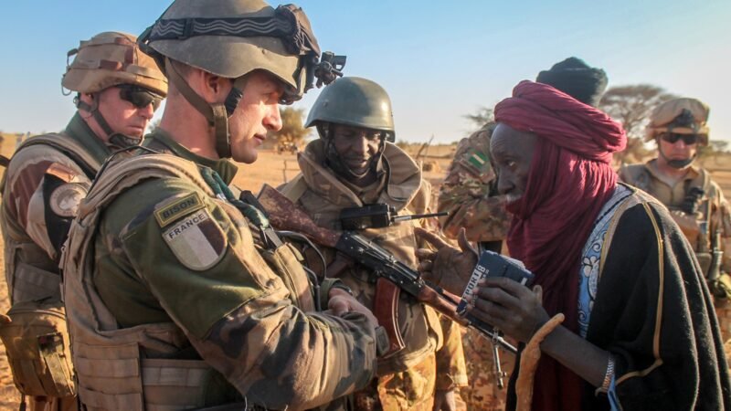 French forces during Operation Barkhane in the Sahel.