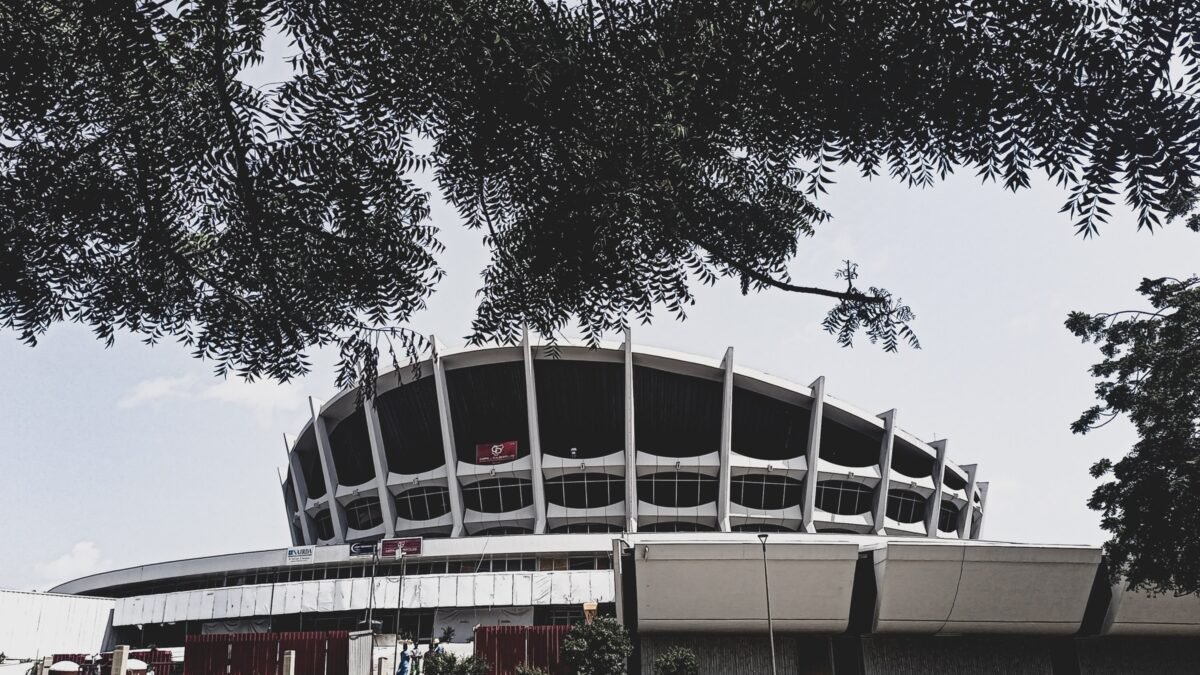The National Theatre building, Lagos, Nigeria.
