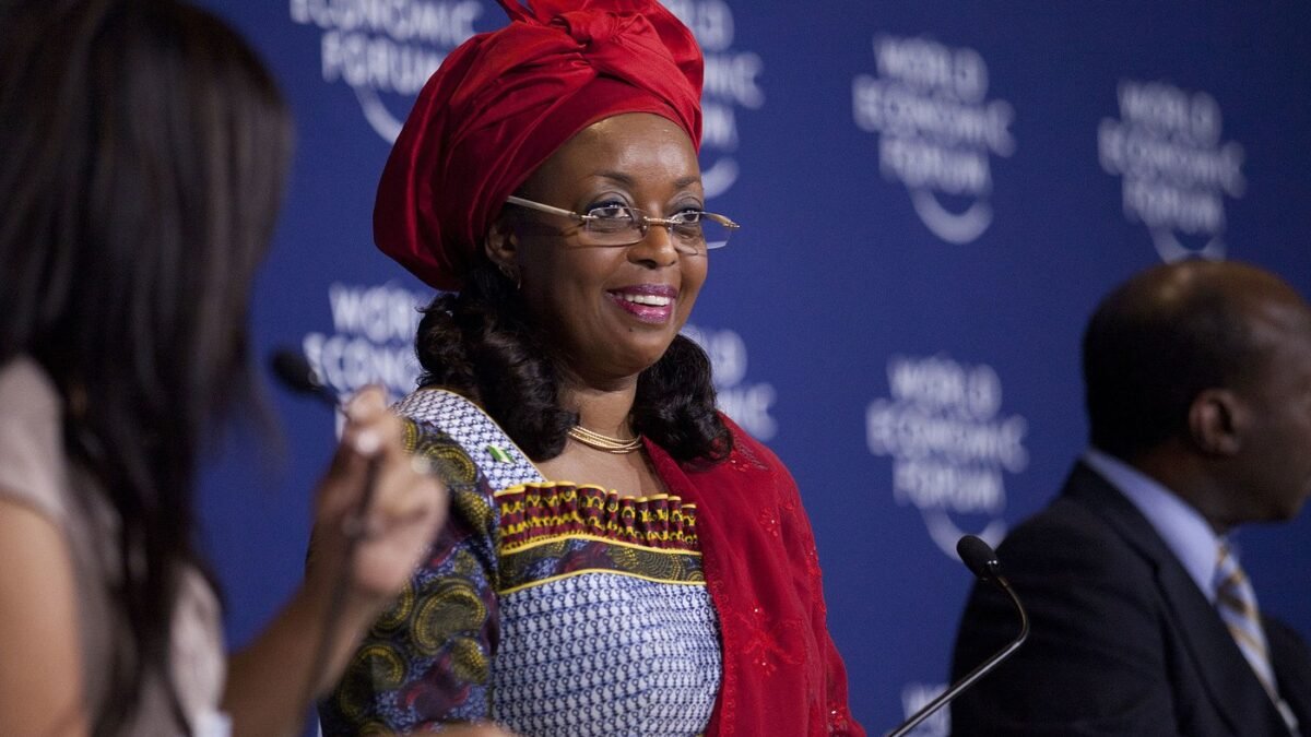 Diezani Alison-Madueke at the World Economic Forum on Africa, 2012.