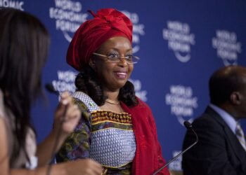 Diezani Alison-Madueke at the World Economic Forum on Africa, 2012.