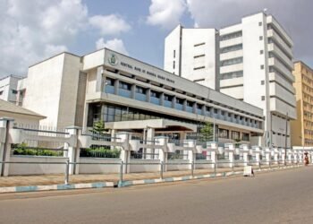 The Central Bank of Nigeria building in Ibadan.