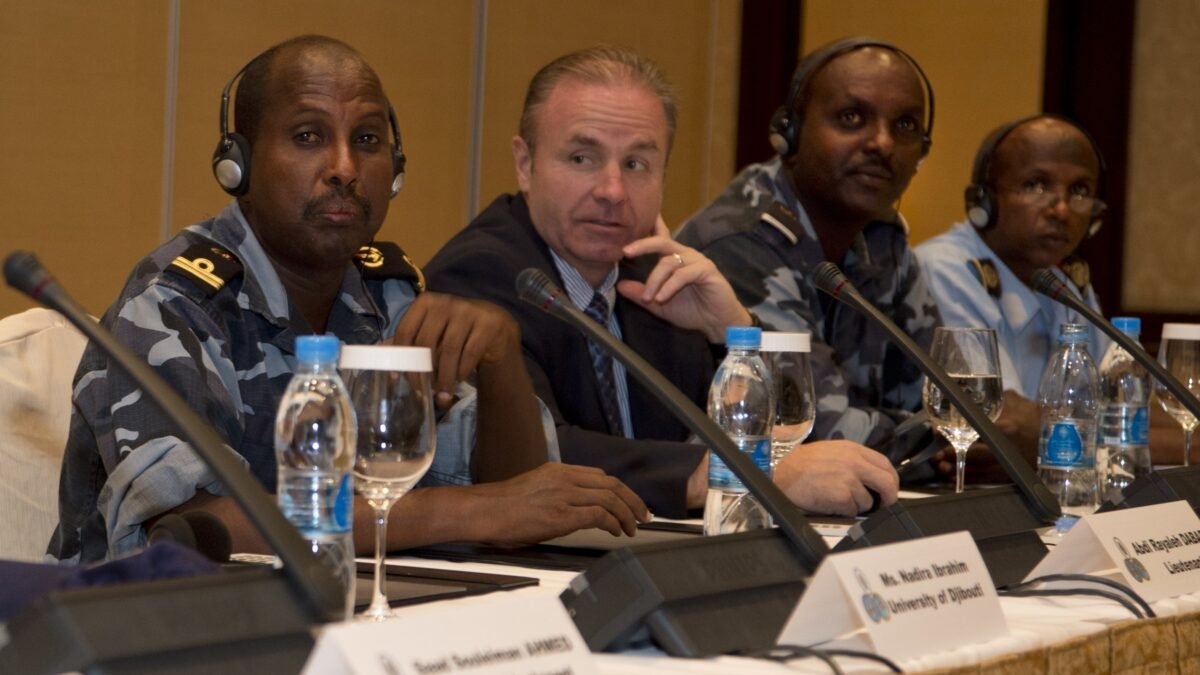 A maritime security symposium session concerning Djibouti and Red Sea security.