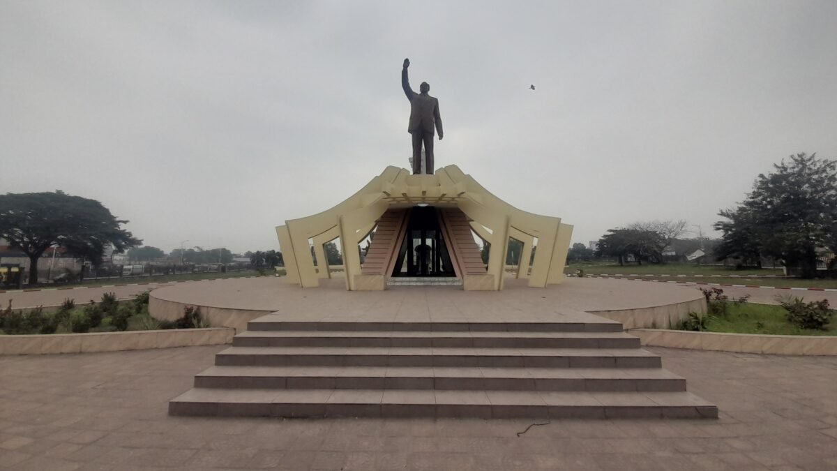 The mausoleum of Patrice Lumumba in Kinshasa, Democratic Republic of Congo.